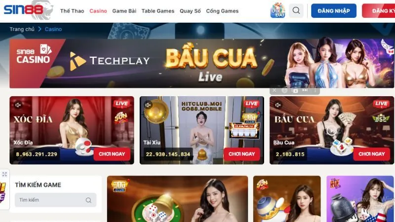 Casino live luôn là điểm đến không thể bỏ qua Casino live luôn là điểm đến không thể bỏ qua