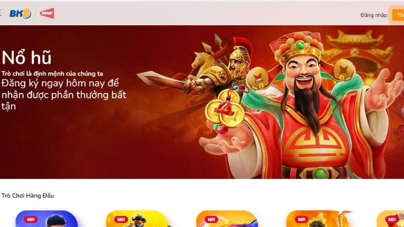 Slot nổ hũ luôn là sự lựa chọn hoàn hảo của mọi bet thủ